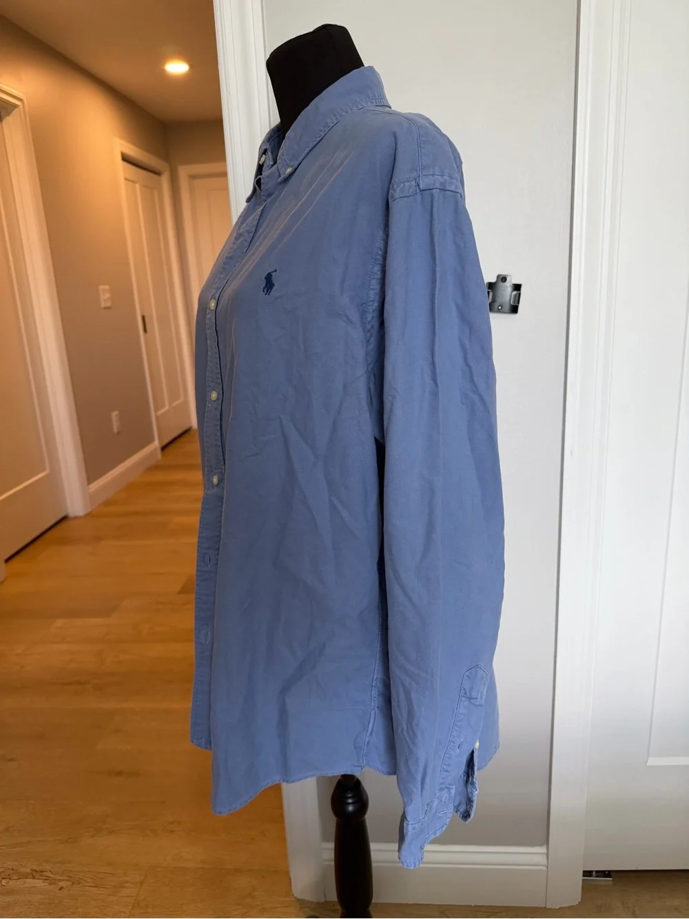 Ralph Lauren Men’s Light Blue Button-Down Oxford Shirt
